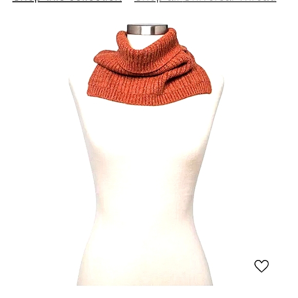 NWT* 2-PIECE SHAKER RIBBED SNOOD & GLOVES SET! - Picture 3 of 9